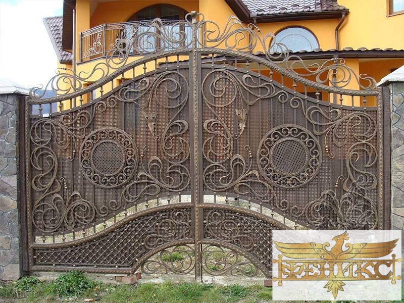 кованые ворота