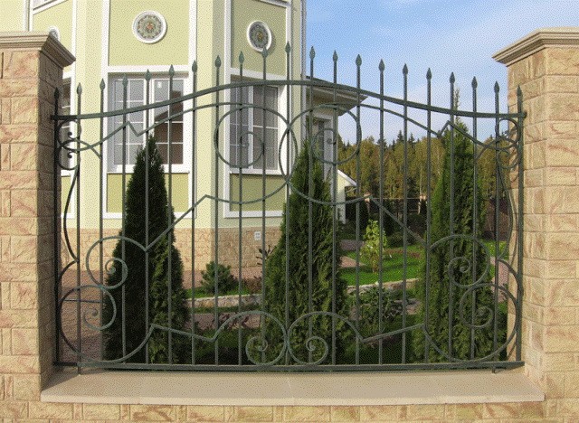 кованый забор